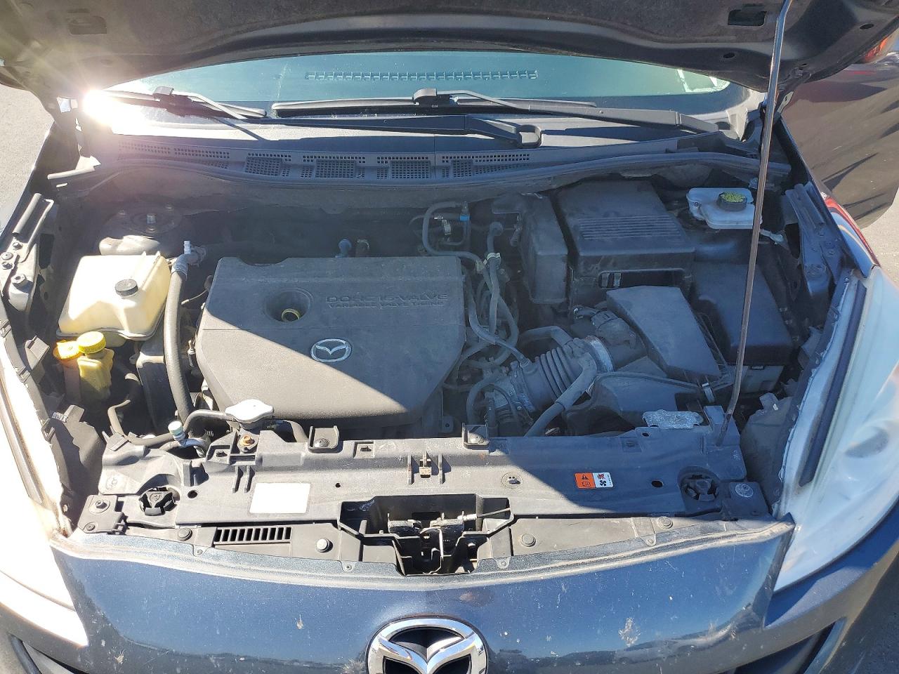 2012 Mazda 5 Charcoal vin: JM1CW2BL3C0113783