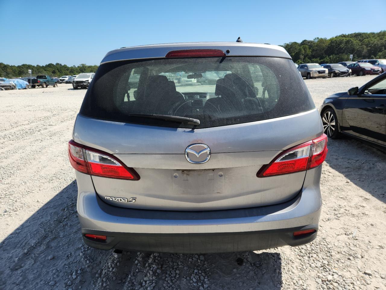 2012 Mazda 5 Silver vin: JM1CW2BL3C0118465
