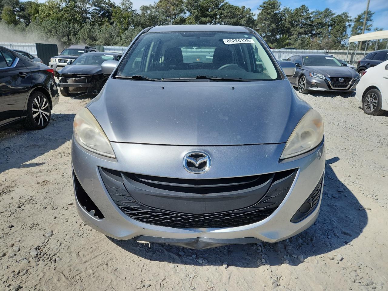 2012 Mazda 5 Silver vin: JM1CW2BL3C0118465