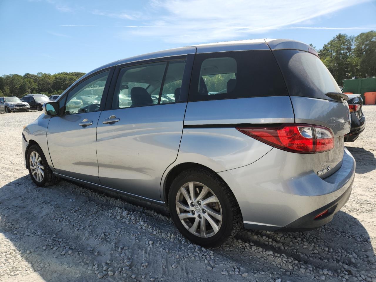 2012 Mazda 5 Silver vin: JM1CW2BL3C0118465