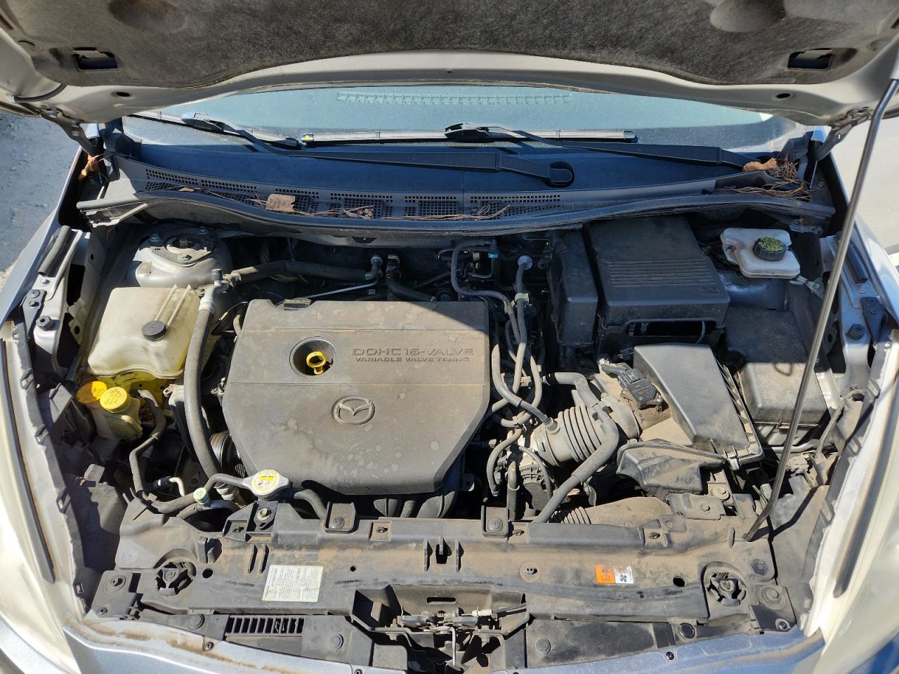 2012 Mazda 5 Silver vin: JM1CW2BL3C0118465