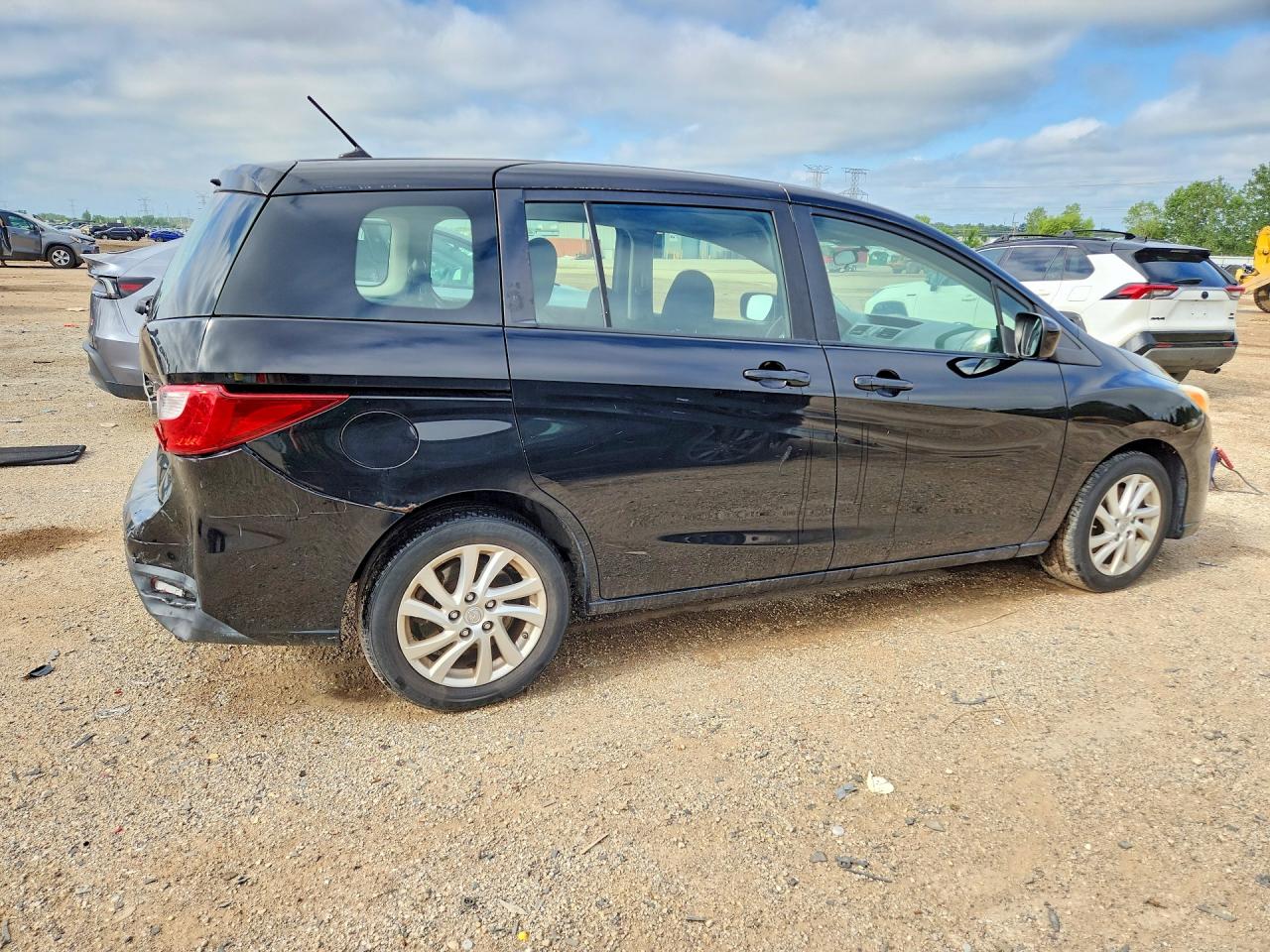 2012 Mazda 5 Black vin: JM1CW2BL3C0140952