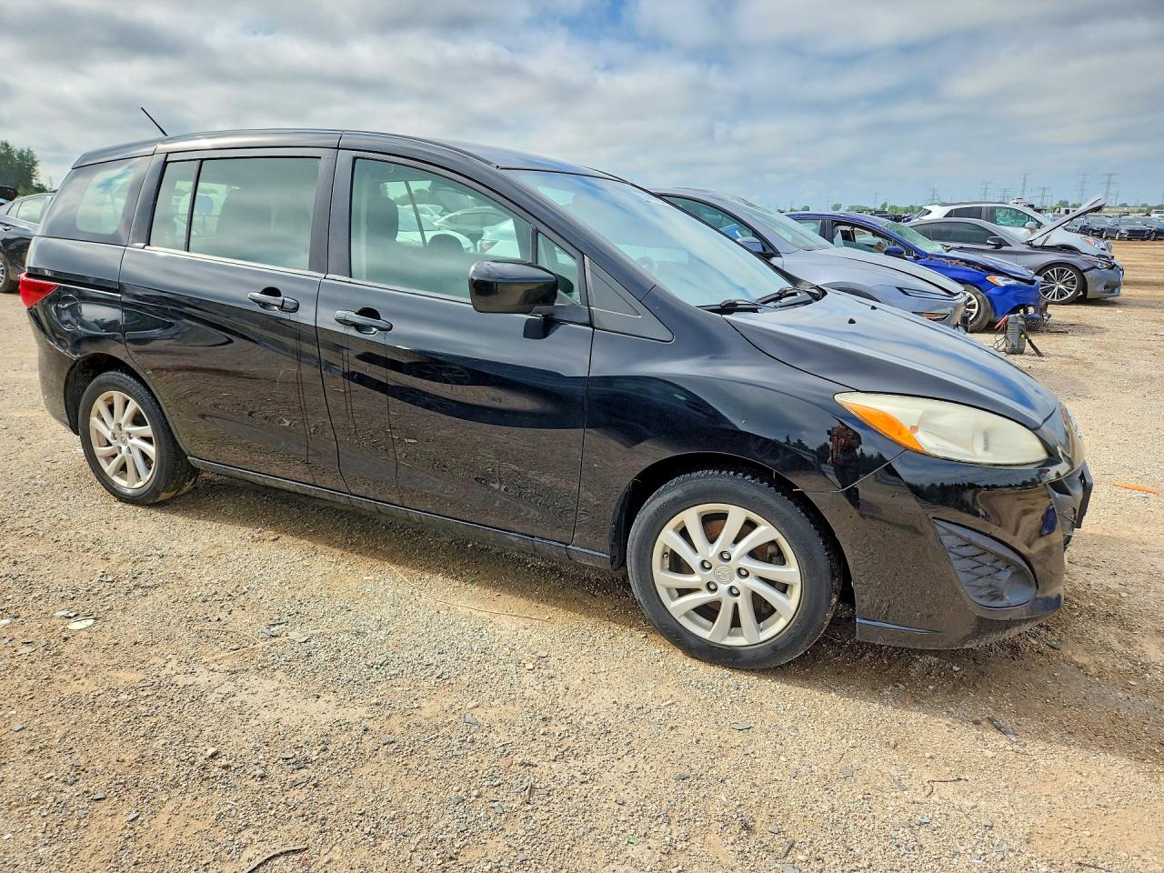 2012 Mazda 5 Black vin: JM1CW2BL3C0140952