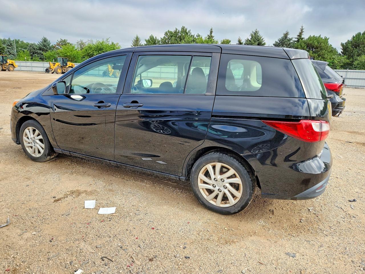 2012 Mazda 5 Black vin: JM1CW2BL3C0140952