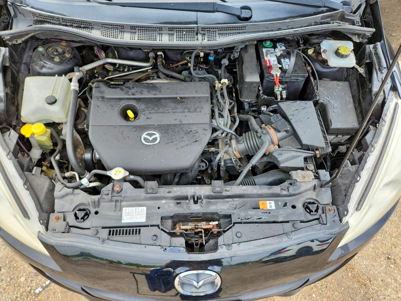 2012 Mazda 5 Black vin: JM1CW2BL3C0140952