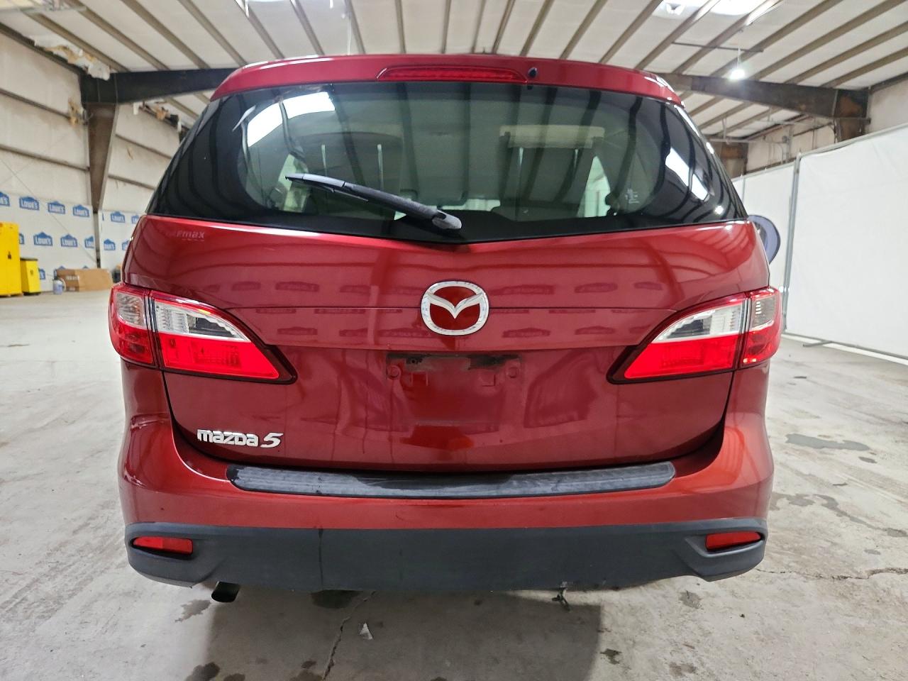 2012 Mazda 5 Red vin: JM1CW2BL3C0144046