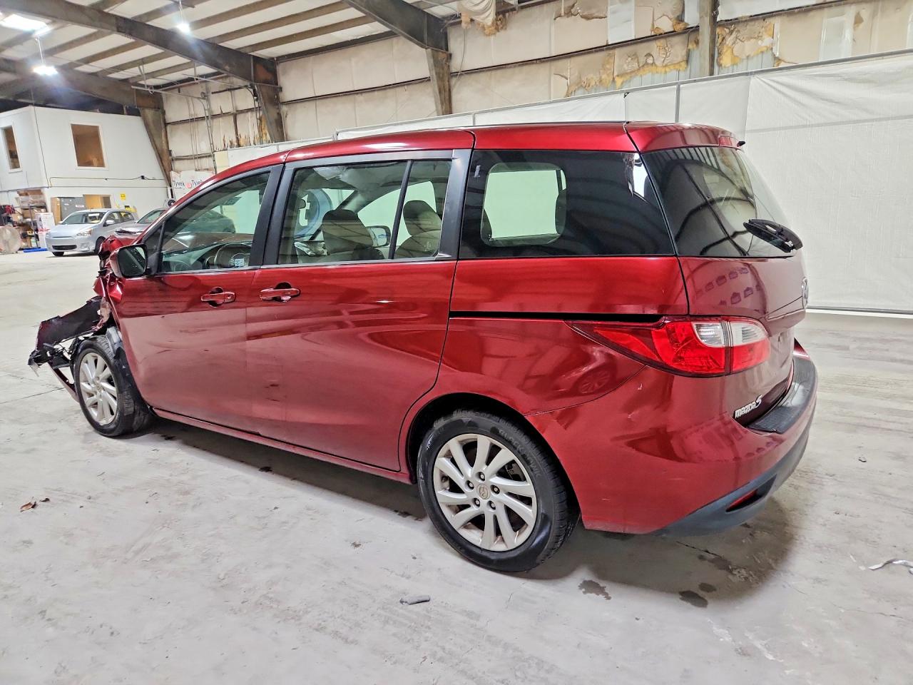 2012 Mazda 5 Red vin: JM1CW2BL3C0144046