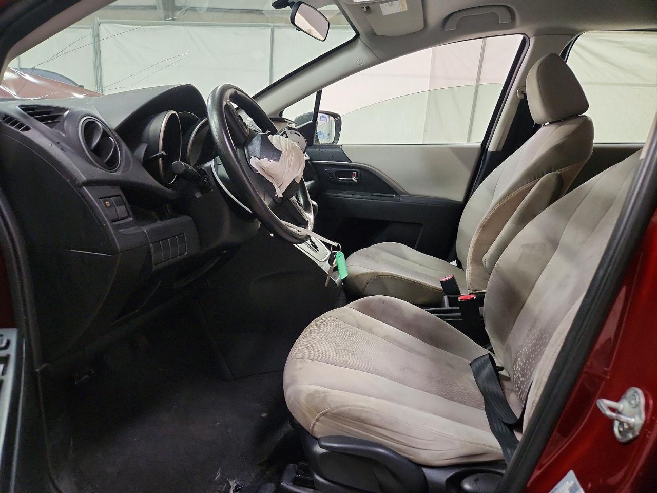 2012 Mazda 5 Red vin: JM1CW2BL3C0144046
