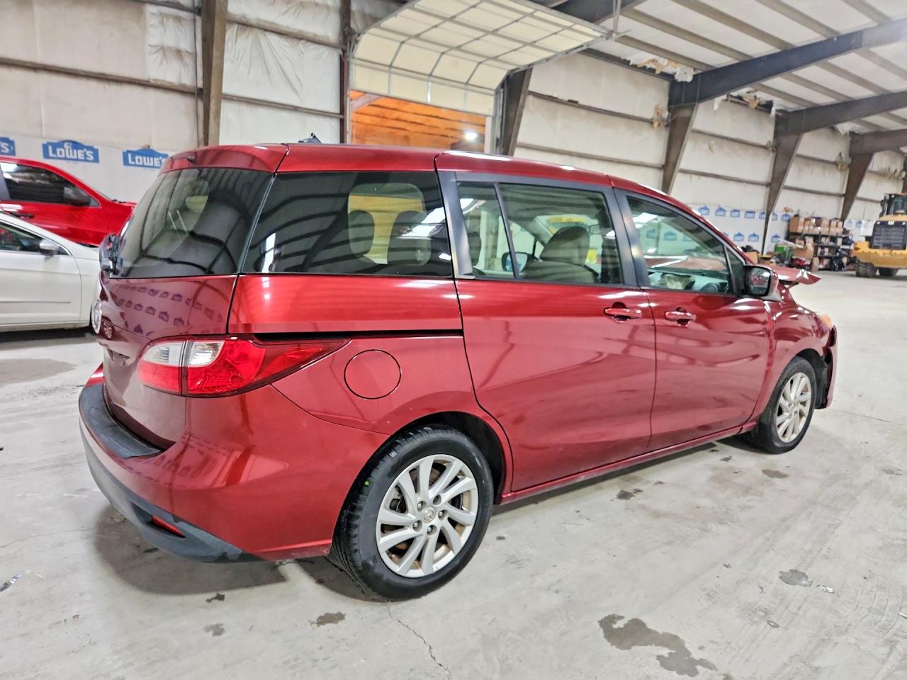2012 Mazda 5 Red vin: JM1CW2BL3C0144046