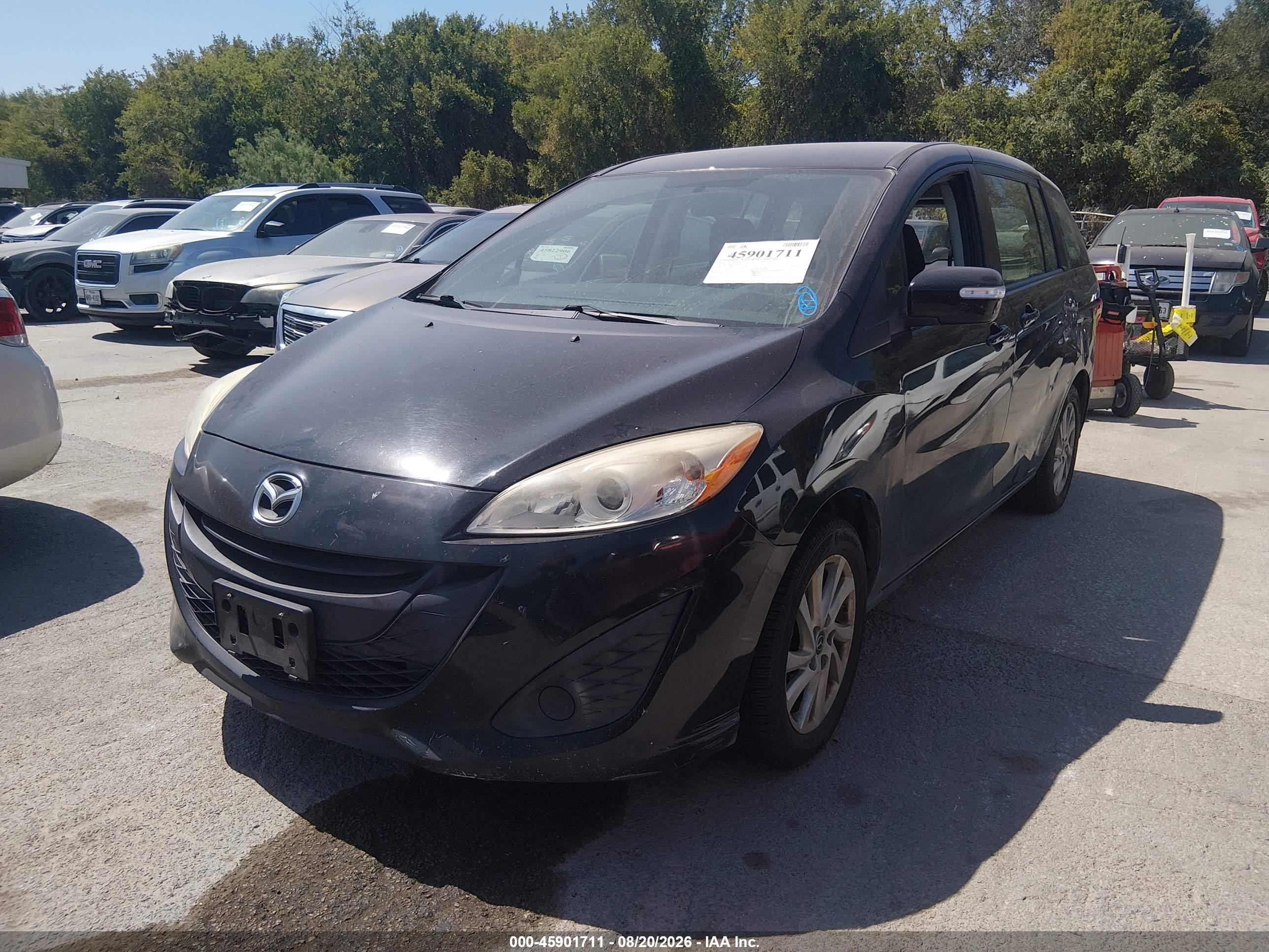 2013 Mazda Mazda5 Sport Black vin: JM1CW2BL3D0147921