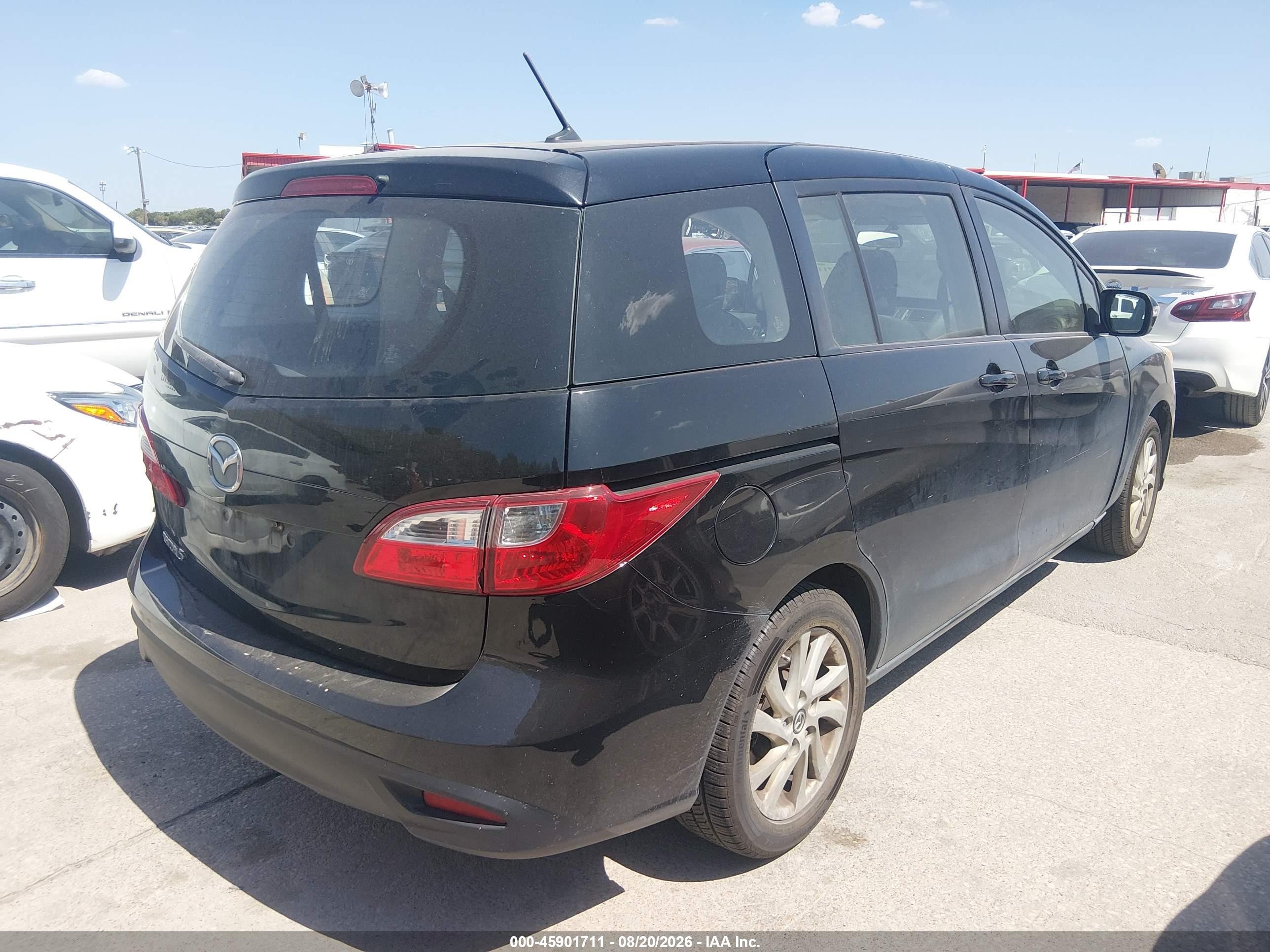 2013 Mazda Mazda5 Sport Black vin: JM1CW2BL3D0147921