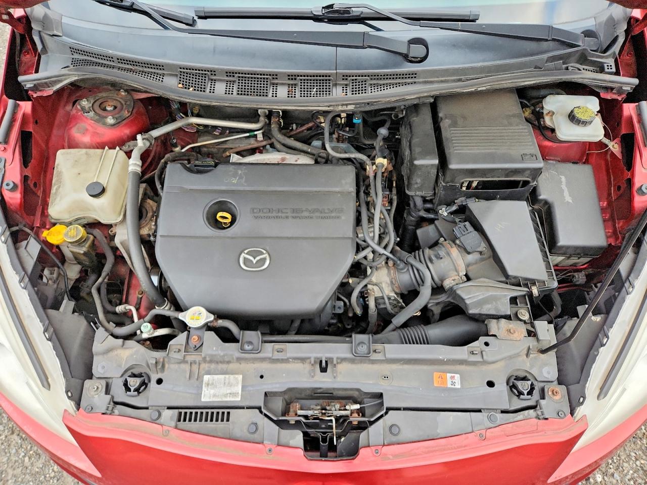 2013 Mazda 5 Красный vin: JM1CW2BL3D0149006