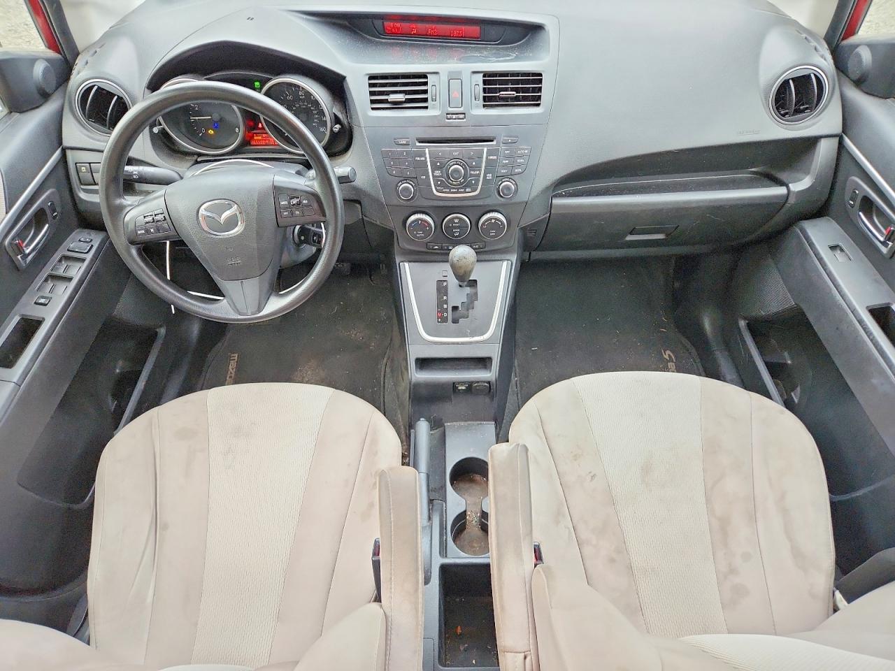2013 Mazda 5 Красный vin: JM1CW2BL3D0149006