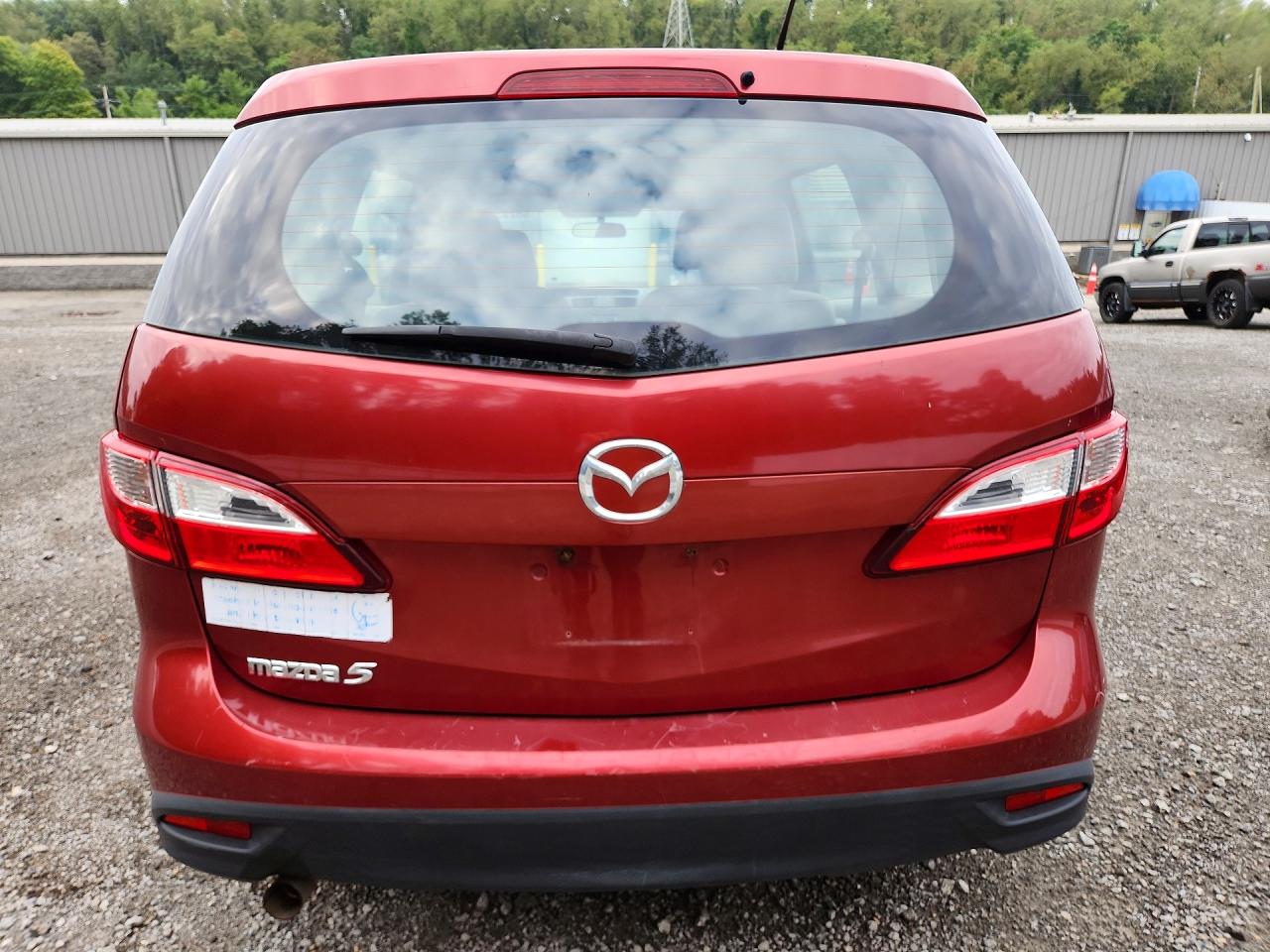 2013 Mazda 5 Красный vin: JM1CW2BL3D0149006