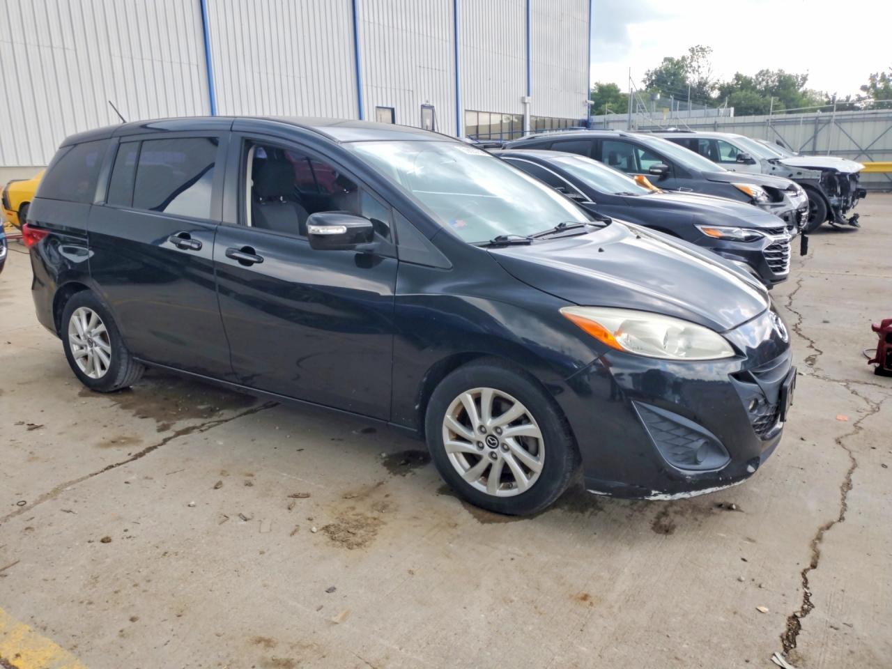 2013 Mazda 5 Black vin: JM1CW2BL3D0150141