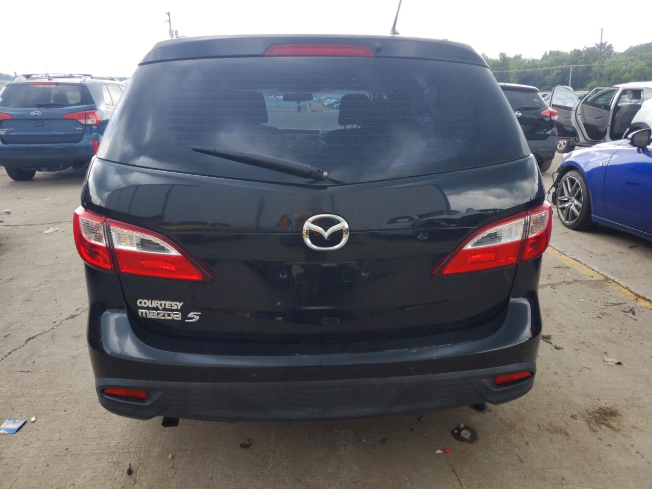 2013 Mazda 5 Black vin: JM1CW2BL3D0150141