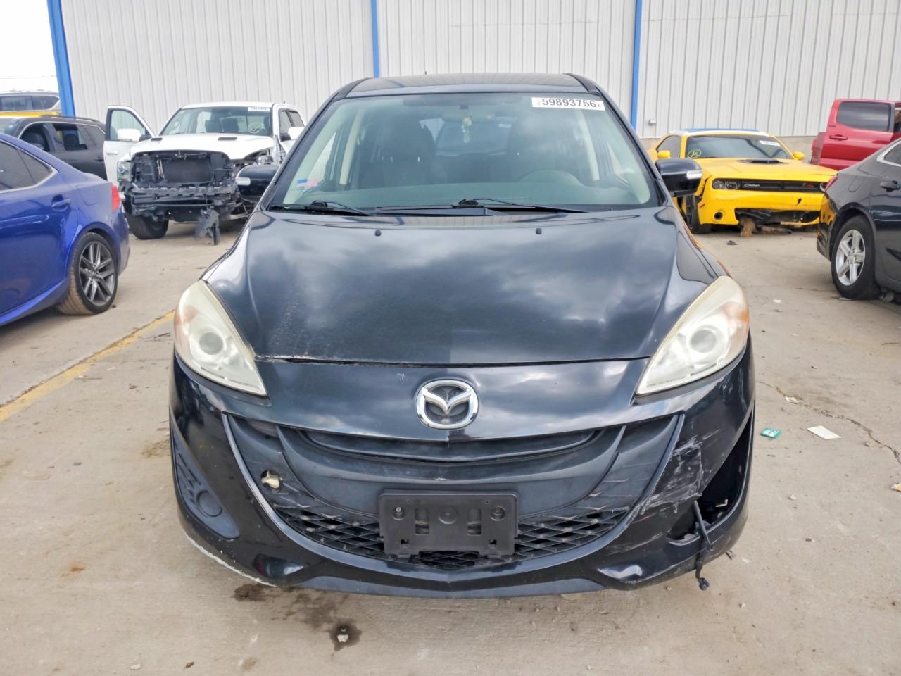 2013 Mazda 5 Black vin: JM1CW2BL3D0150141