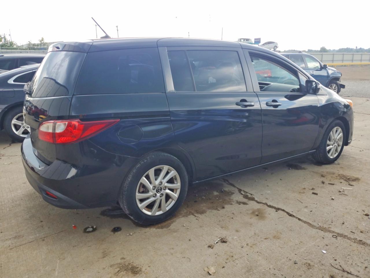 2013 Mazda 5 Black vin: JM1CW2BL3D0150141
