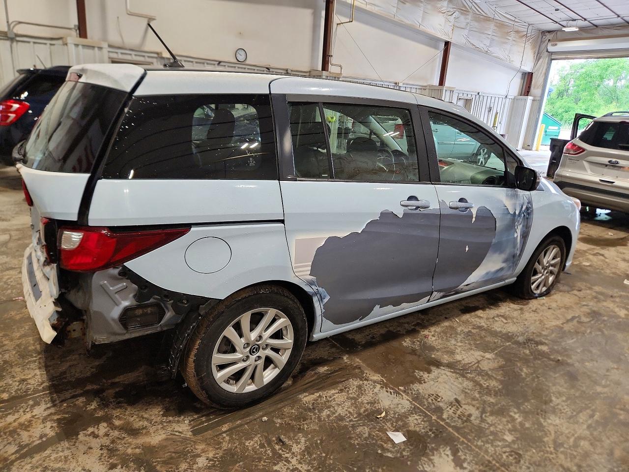 2013 Mazda 5 Blue vin: JM1CW2BL3D0156103