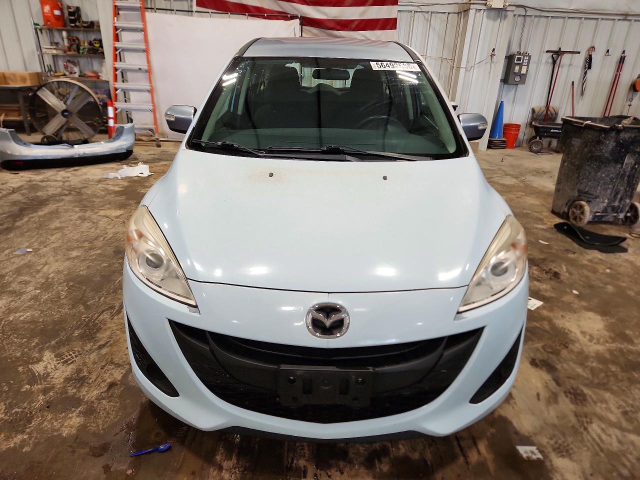 2013 Mazda 5 Blue vin: JM1CW2BL3D0156103