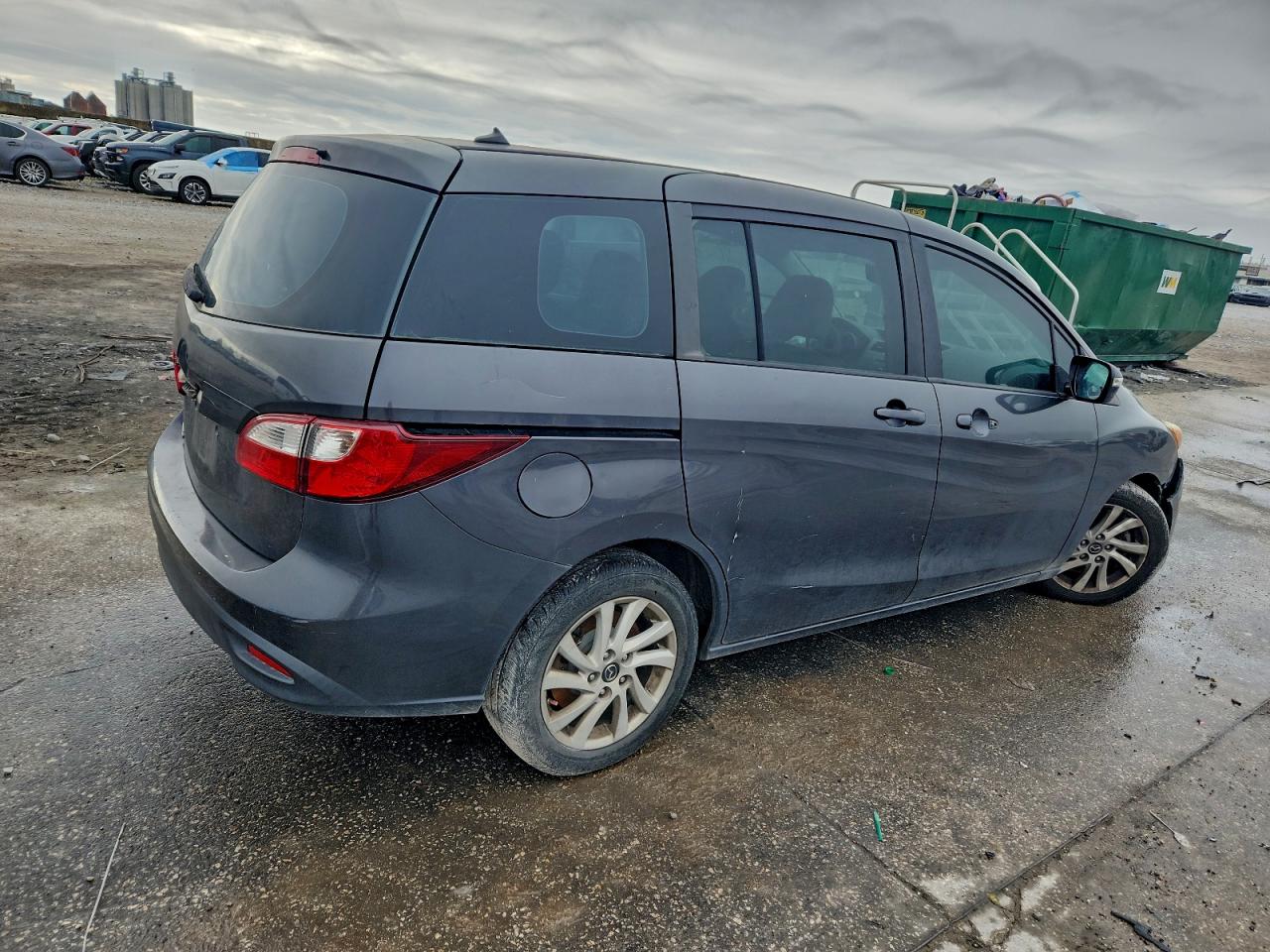 2013 Mazda 5 Gray vin: JM1CW2BL3D0162645