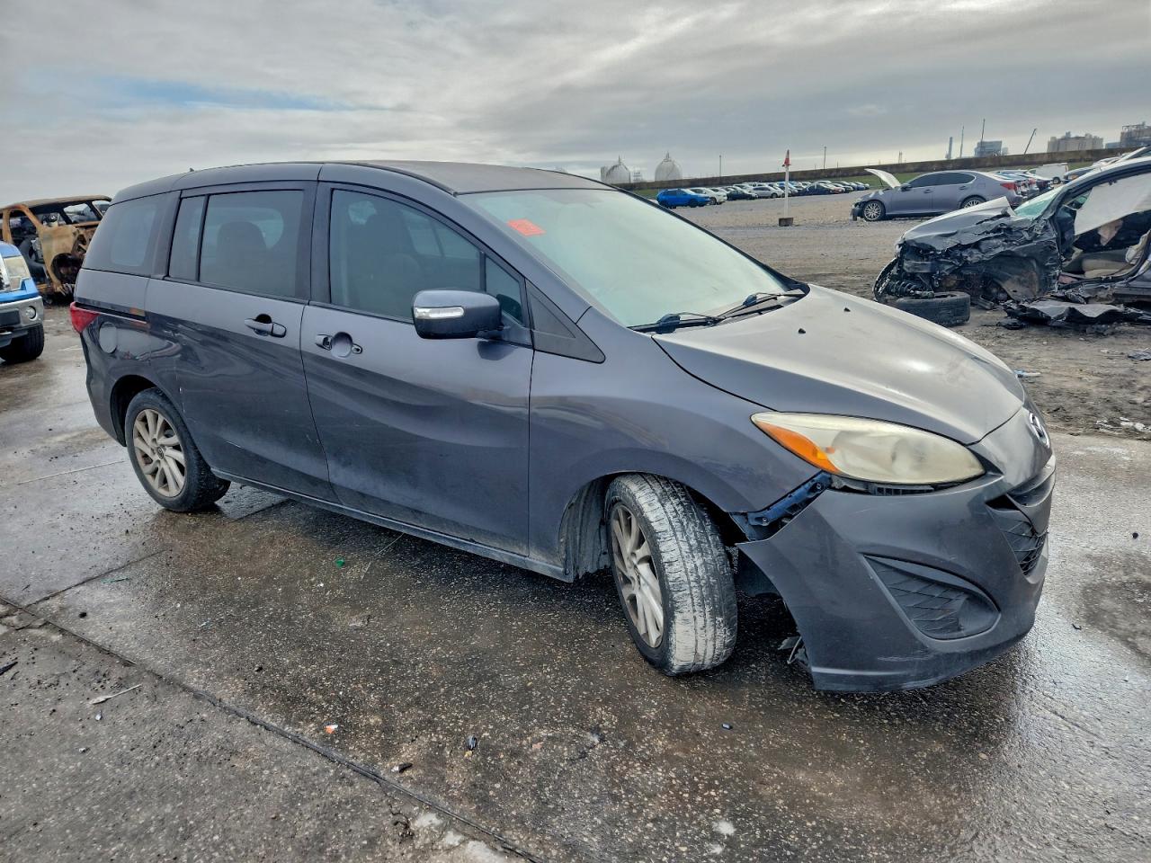 2013 Mazda 5 Gray vin: JM1CW2BL3D0162645