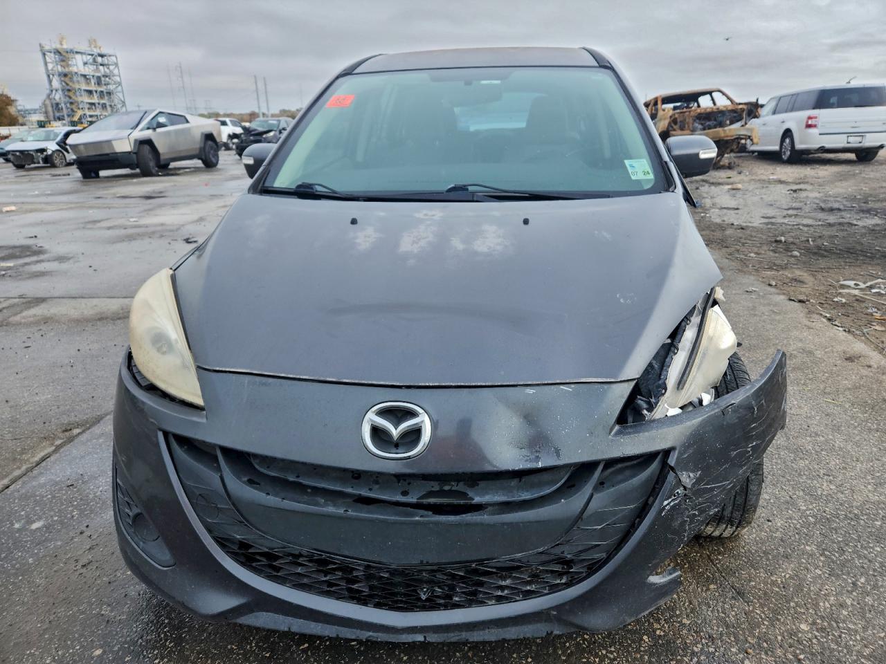 2013 Mazda 5 Gray vin: JM1CW2BL3D0162645