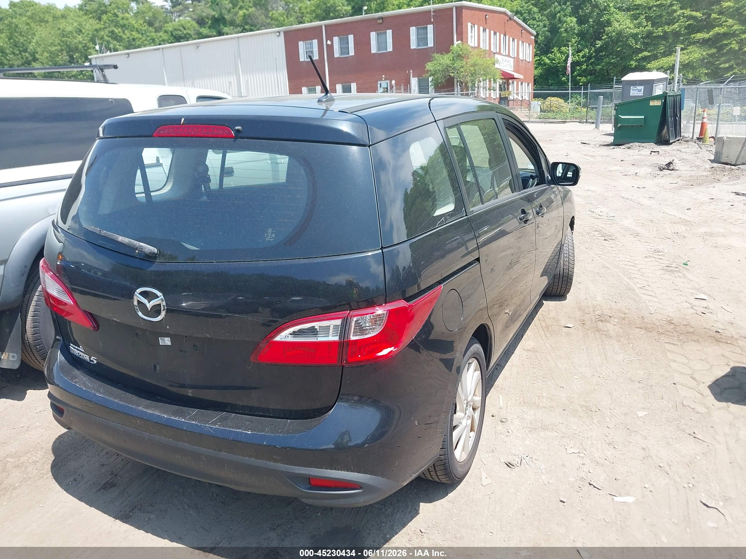 2014 Mazda Mazda5 Sport Black vin: JM1CW2BL3E0169970