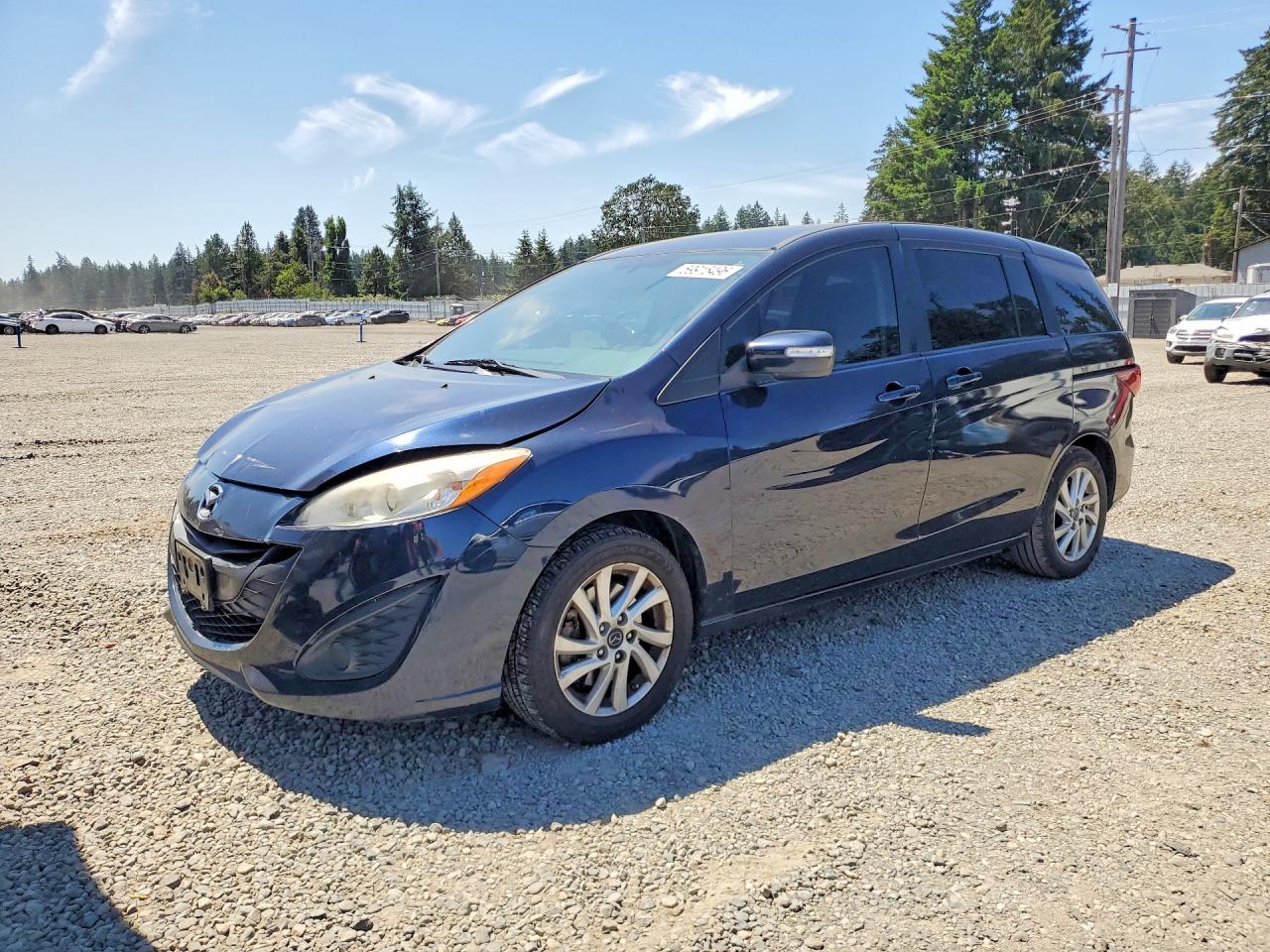 2014 Mazda 5 Sport Blue vin: JM1CW2BL3E0172223