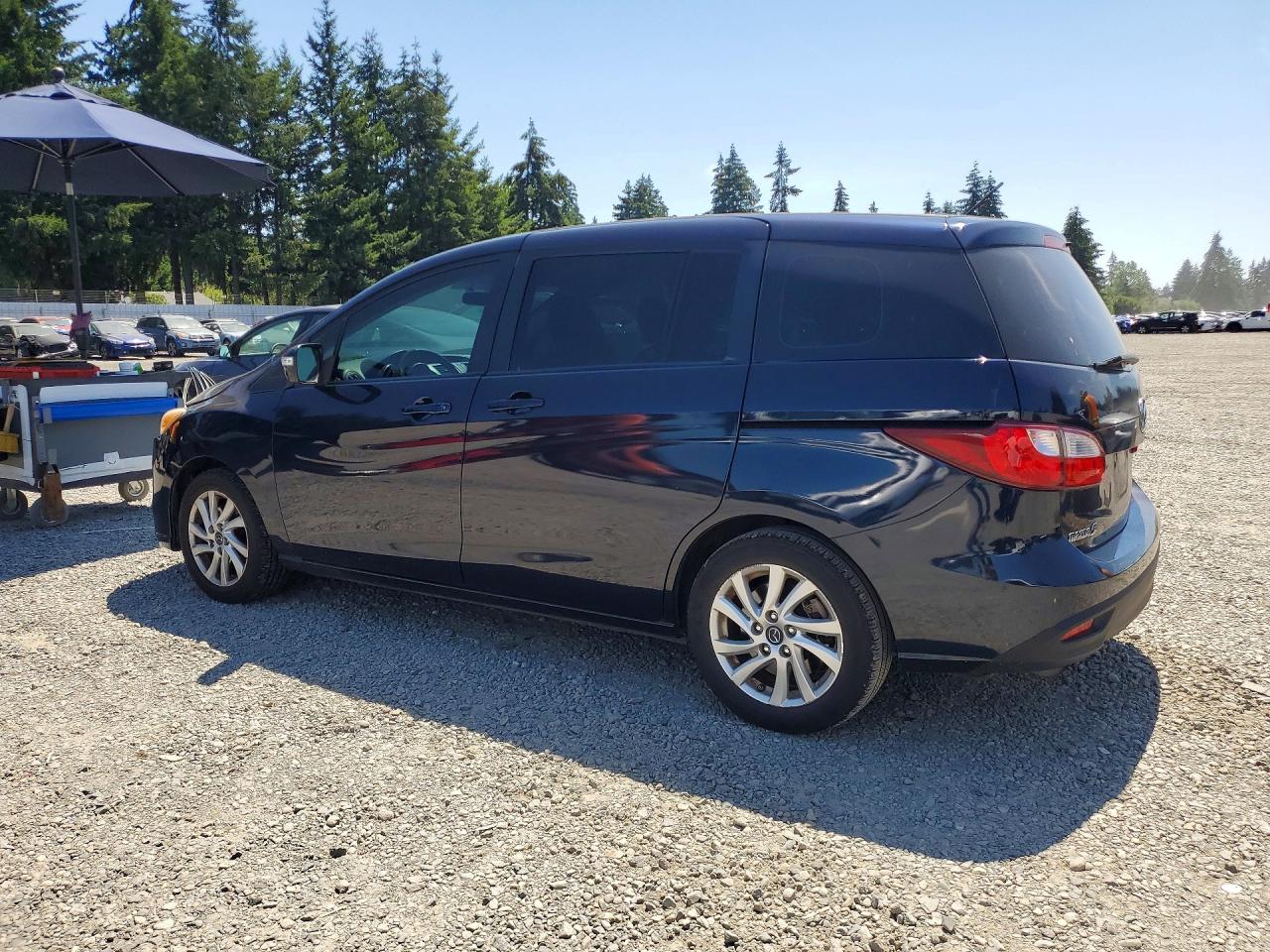 2014 Mazda 5 Sport Blue vin: JM1CW2BL3E0172223