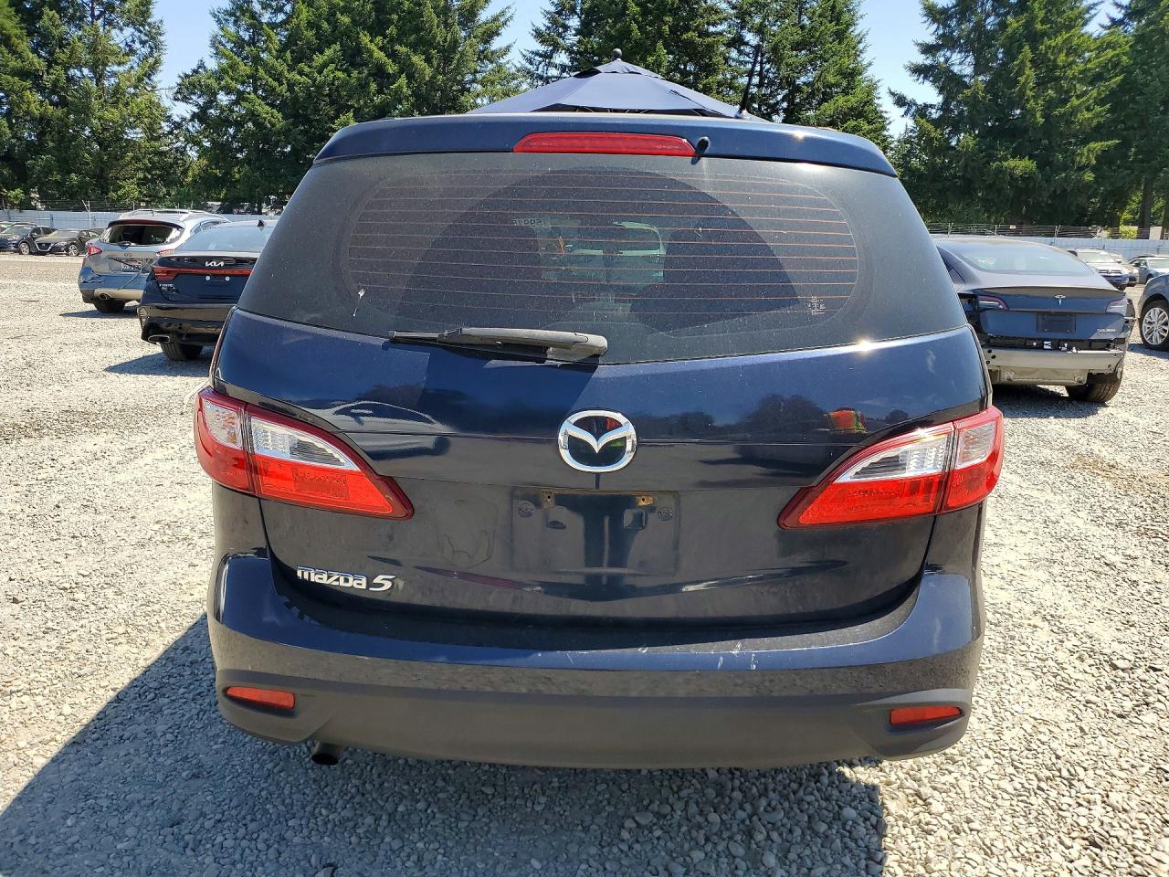2014 Mazda 5 Sport Blue vin: JM1CW2BL3E0172223