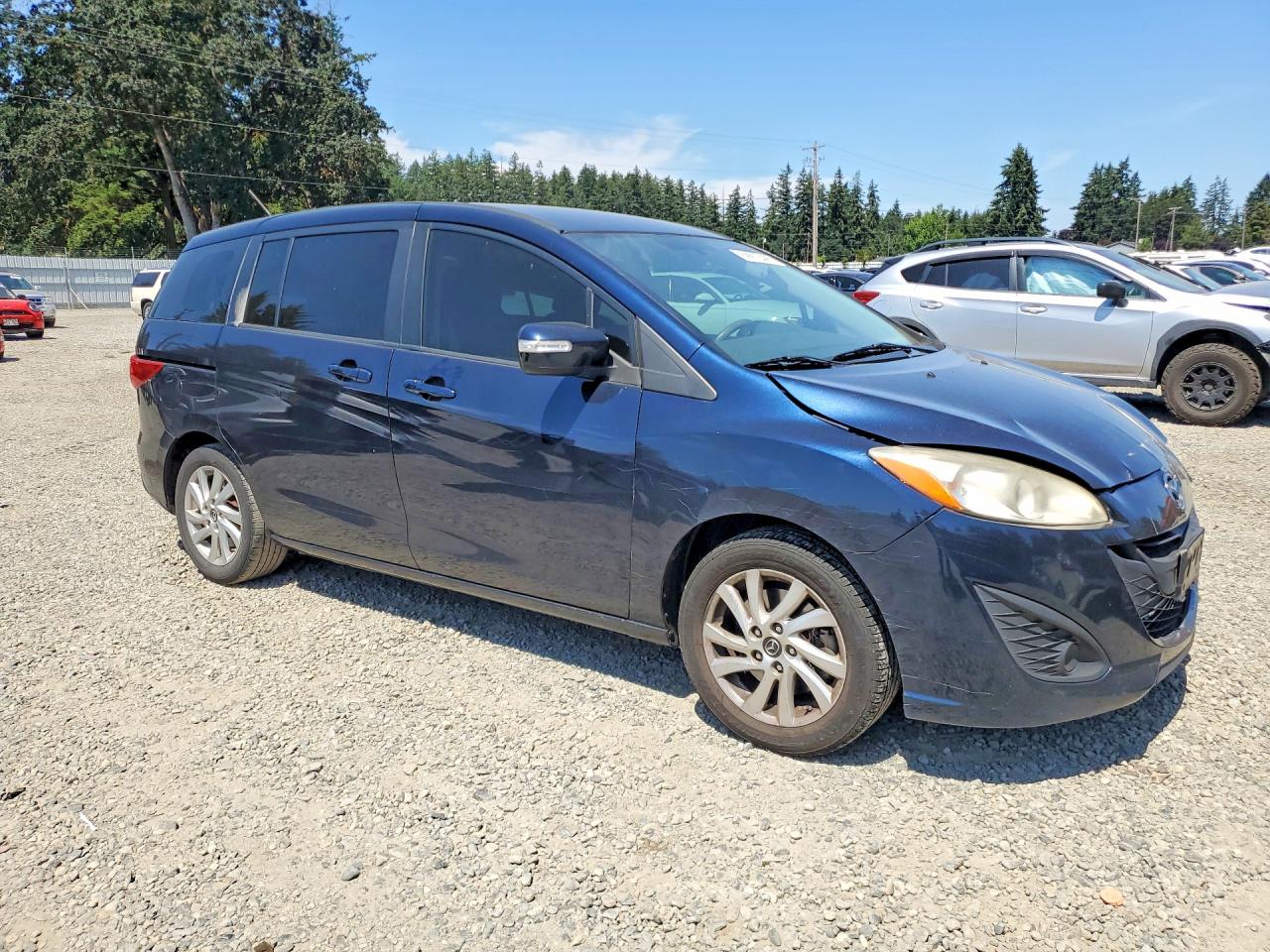 2014 Mazda 5 Sport Blue vin: JM1CW2BL3E0172223