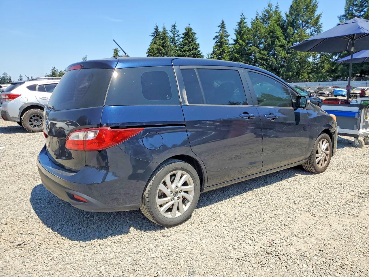 2014 Mazda 5 Sport Blue vin: JM1CW2BL3E0172223