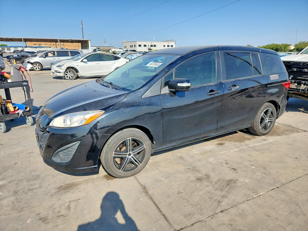 2015 Mazda 5 Black vin: JM1CW2BL3F0180193