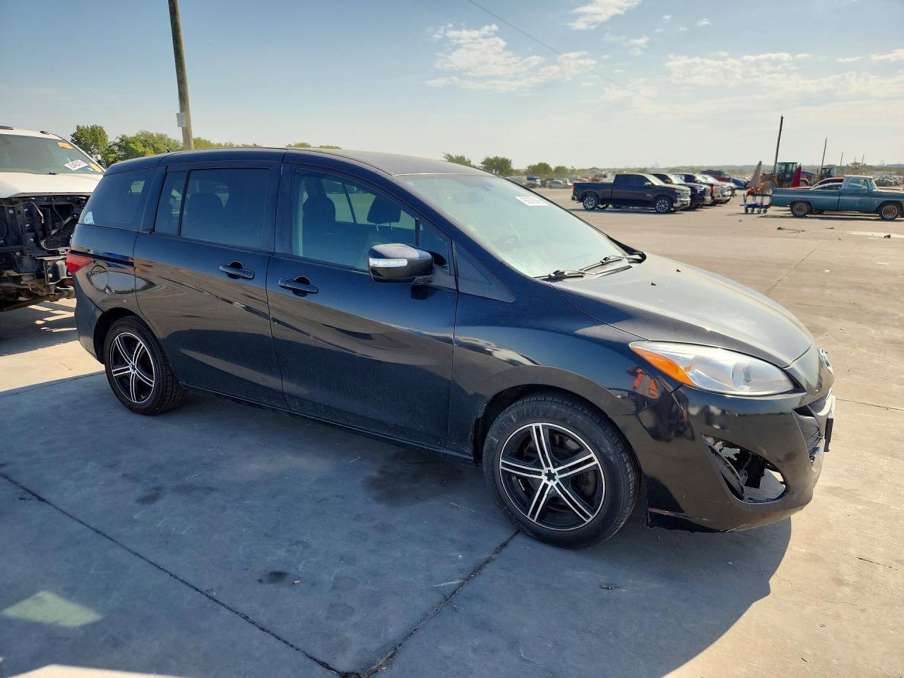2015 Mazda 5 Black vin: JM1CW2BL3F0180193