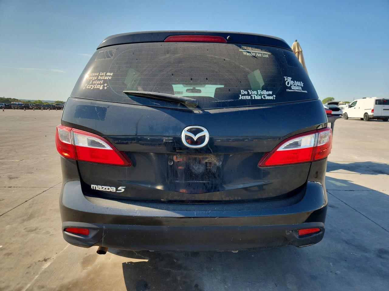 2015 Mazda 5 Black vin: JM1CW2BL3F0180193
