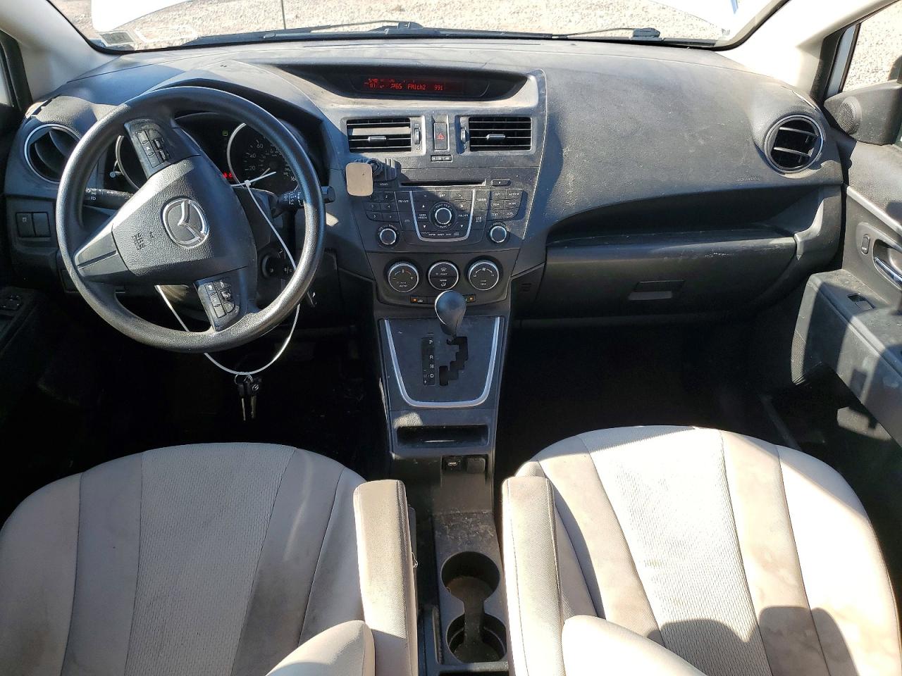 2015 Mazda 5 Sport White vin: JM1CW2BL3F0190609