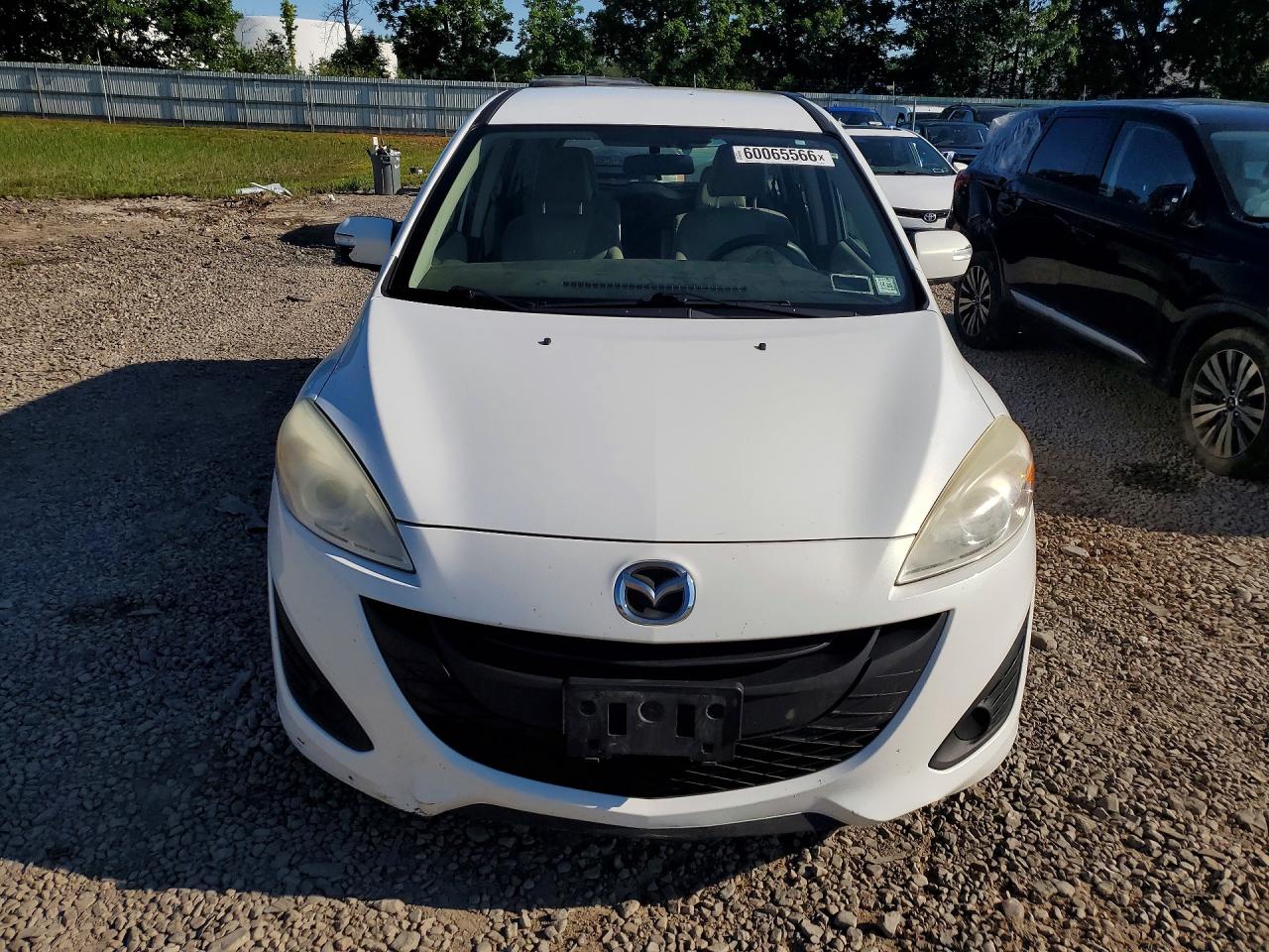 2015 Mazda 5 Sport White vin: JM1CW2BL3F0190609