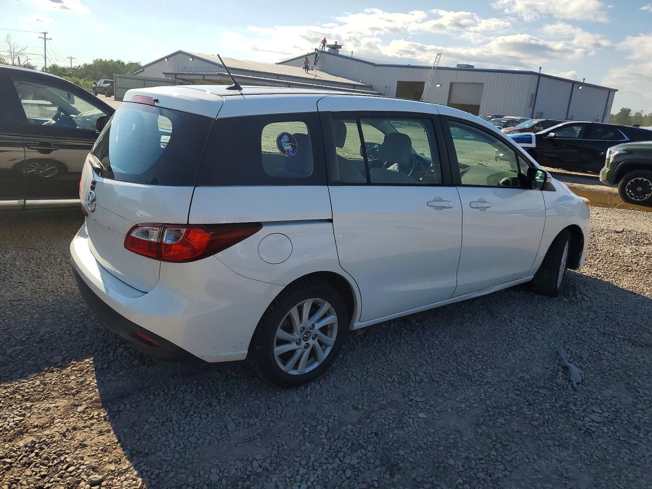 2015 Mazda 5 Sport White vin: JM1CW2BL3F0190609