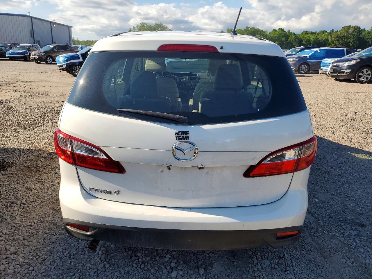 2015 Mazda 5 Sport White vin: JM1CW2BL3F0190609