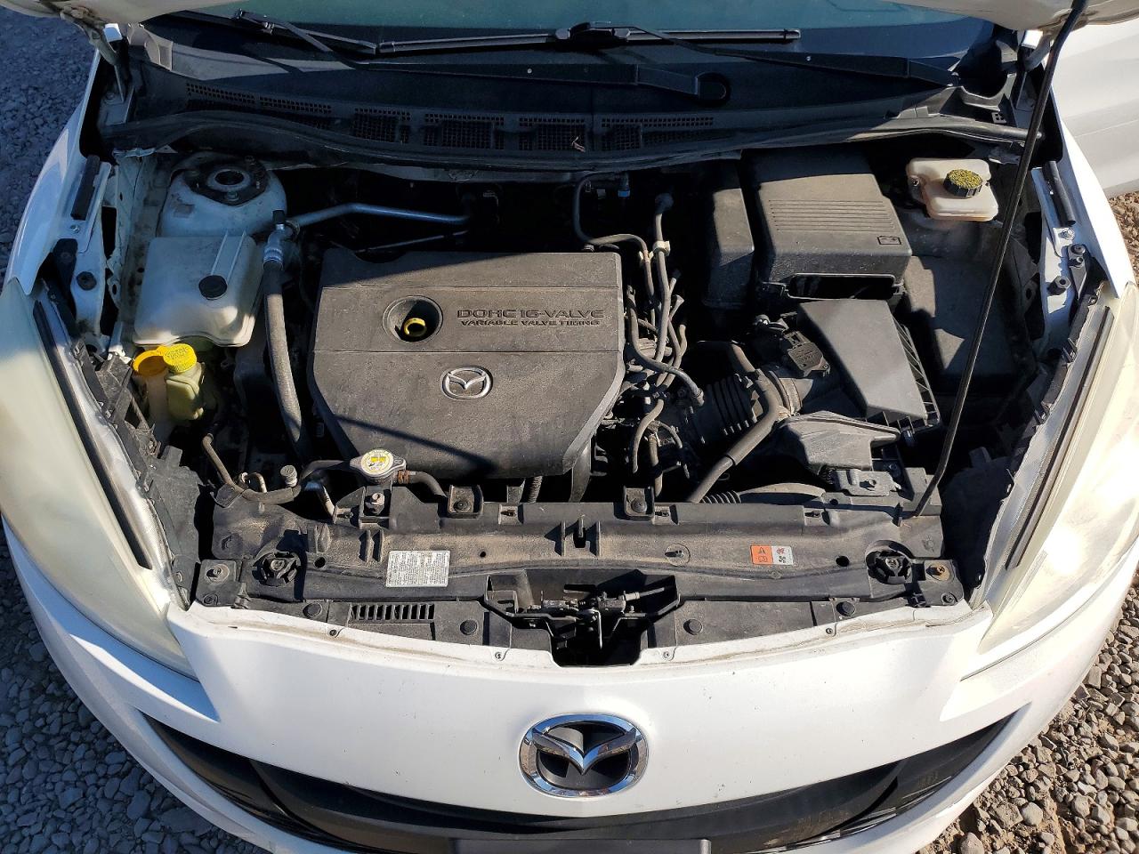 2015 Mazda 5 Sport White vin: JM1CW2BL3F0190609