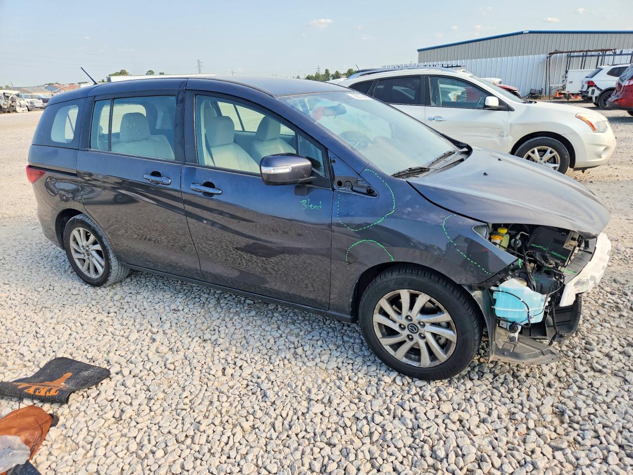 2015 Mazda 5 Sport Серый vin: JM1CW2BL3F0191002
