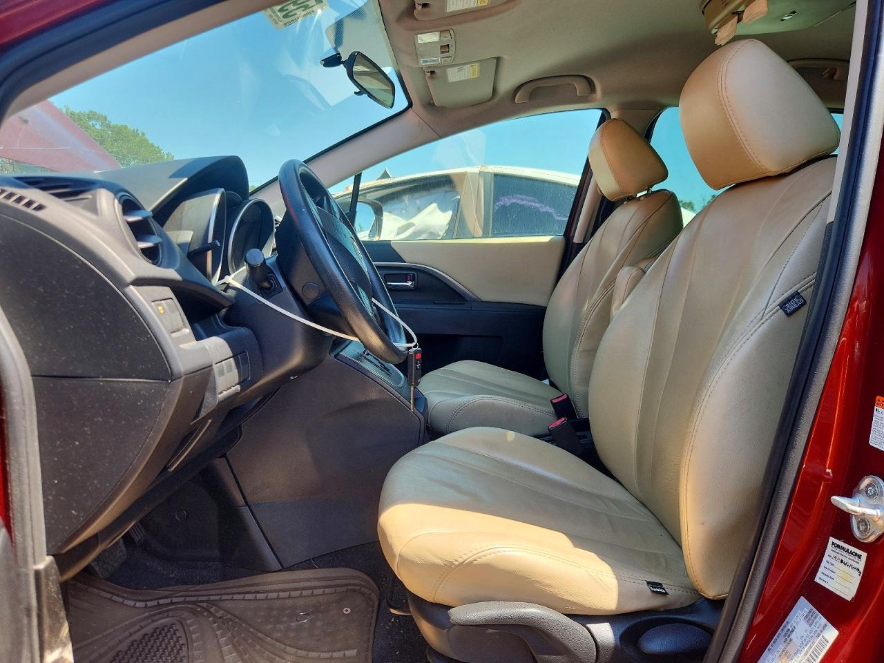 2012 Mazda 5 Burgundy vin: JM1CW2BL4C0118829