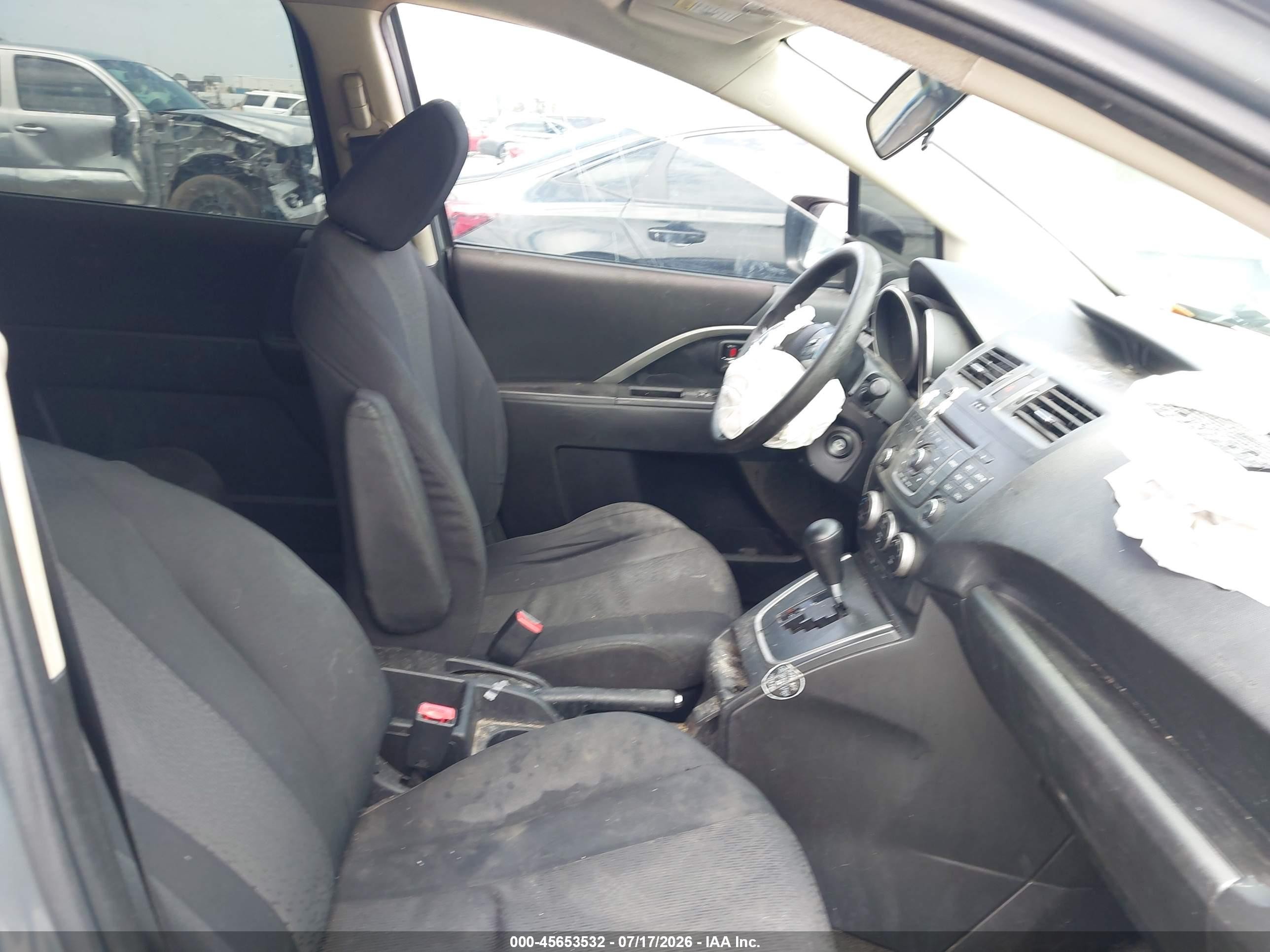 2012 Mazda Mazda5 Sport Серебряный vin: JM1CW2BL4C0125568