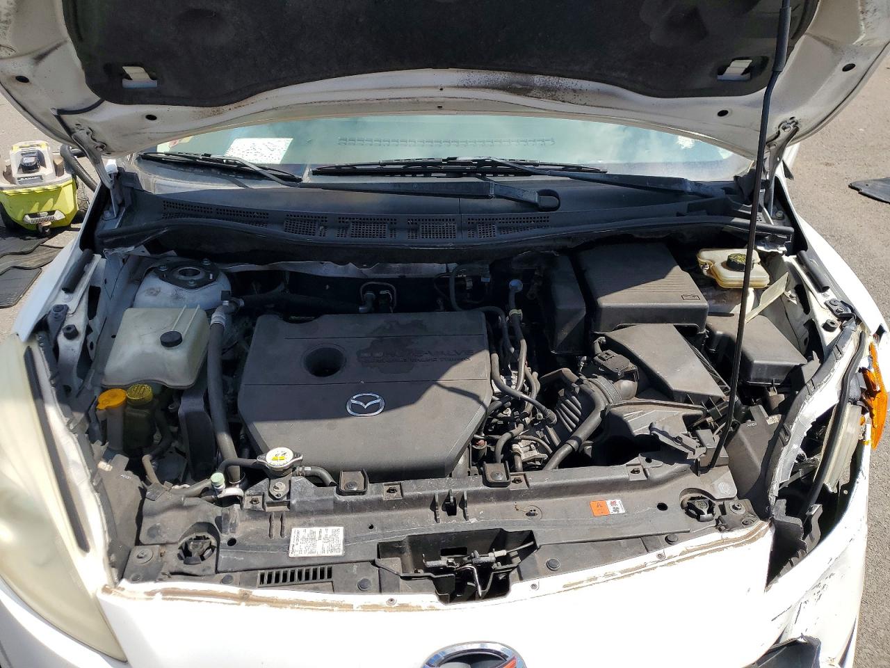2012 Mazda 5 White vin: JM1CW2BL4C0129670