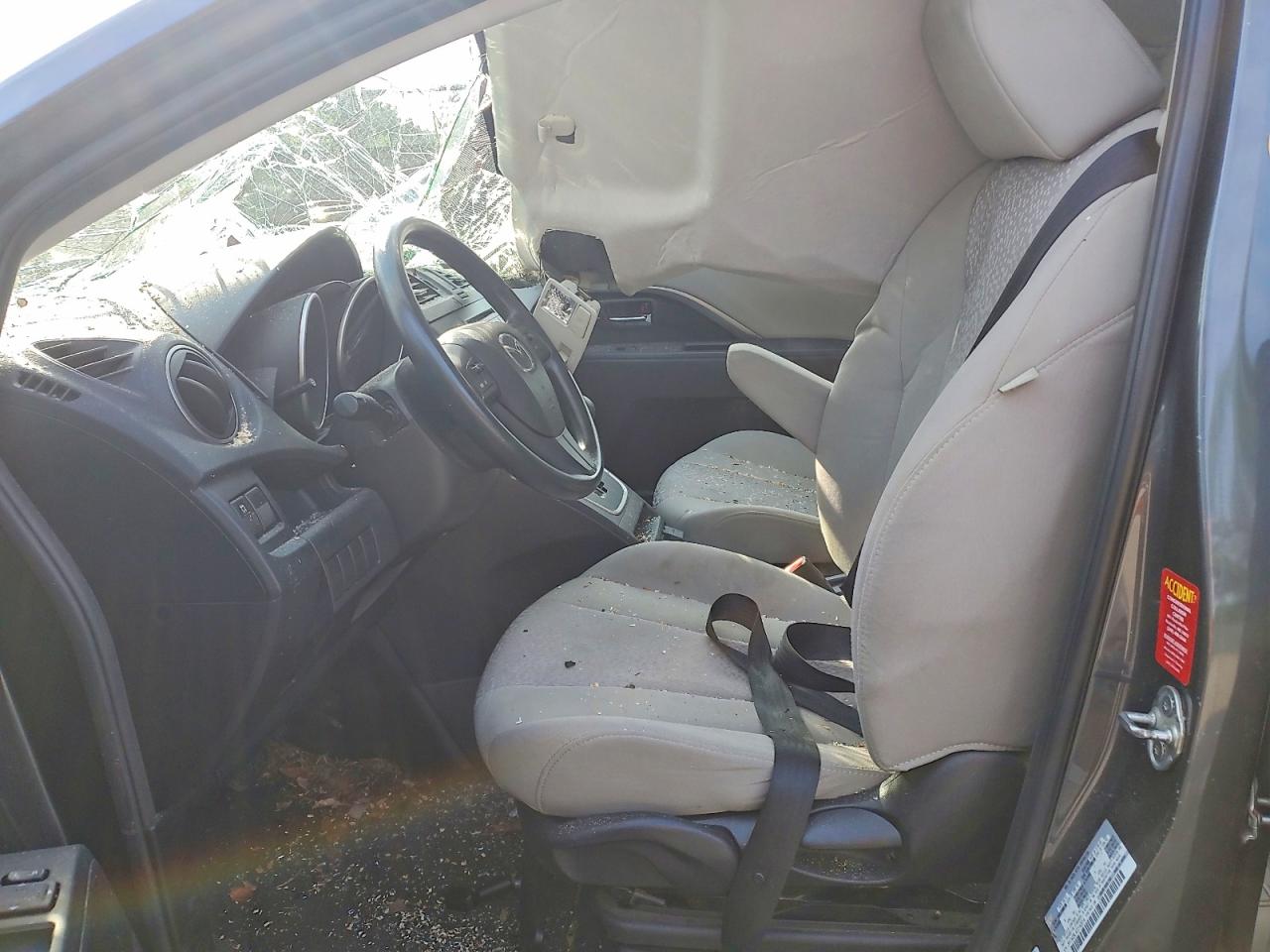 2012 Mazda 5 Gray vin: JM1CW2BL4C0142614
