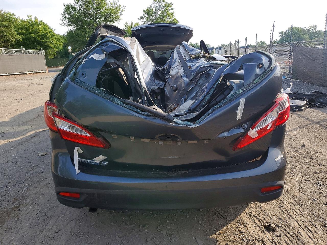 2012 Mazda 5 Gray vin: JM1CW2BL4C0142614
