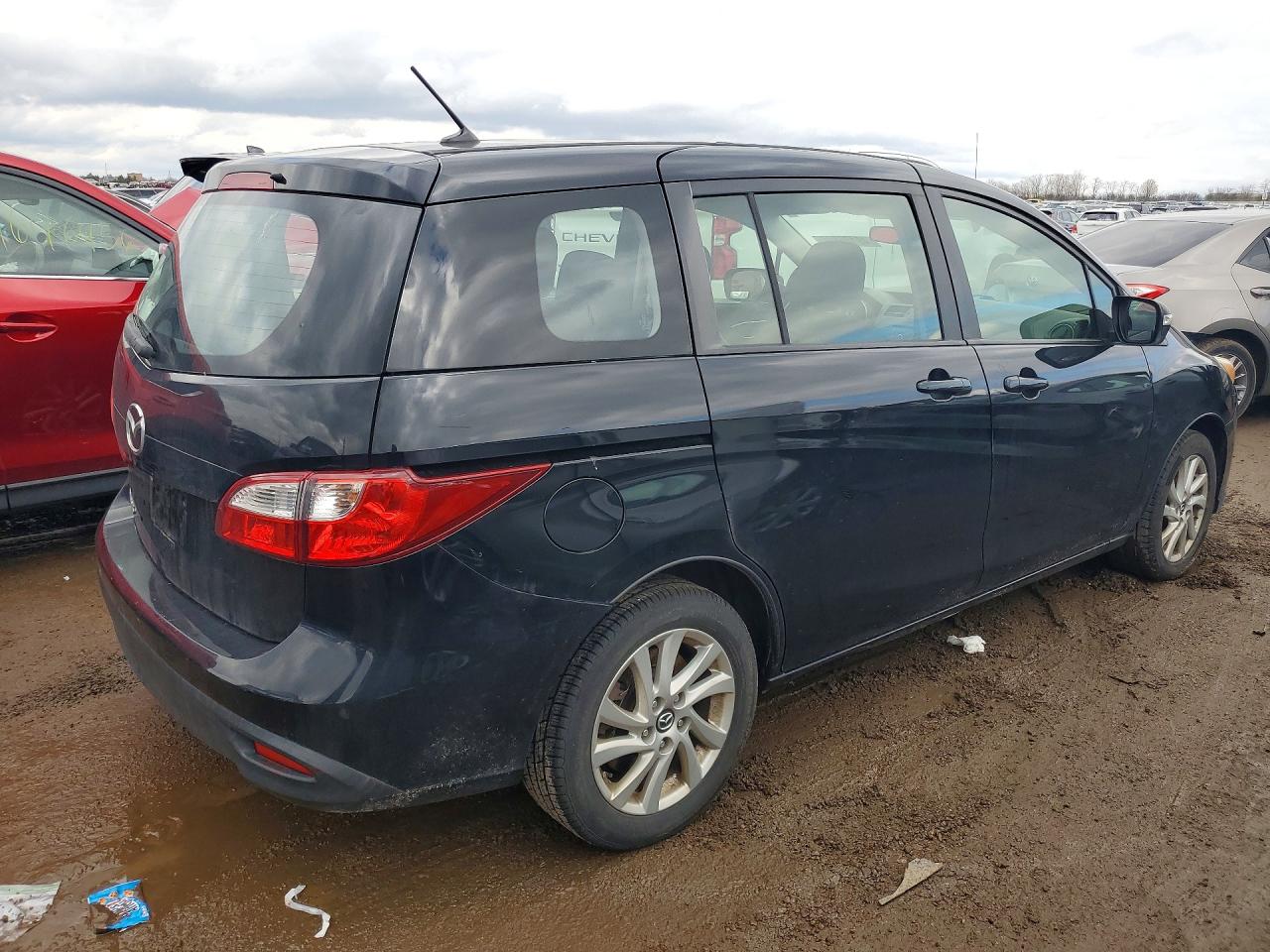 2013 Mazda 5 Black vin: JM1CW2BL4D0153615