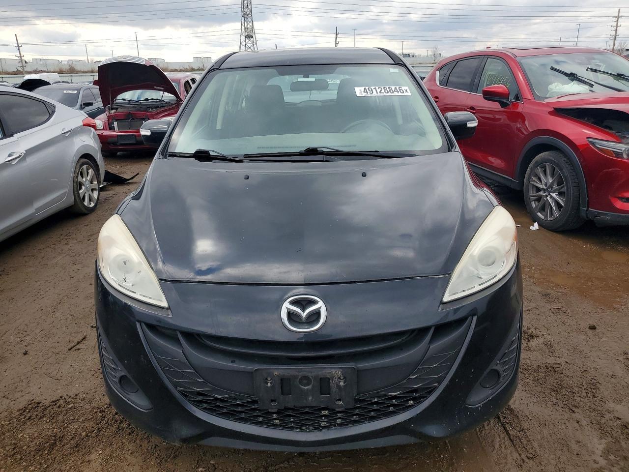 2013 Mazda 5 Black vin: JM1CW2BL4D0153615