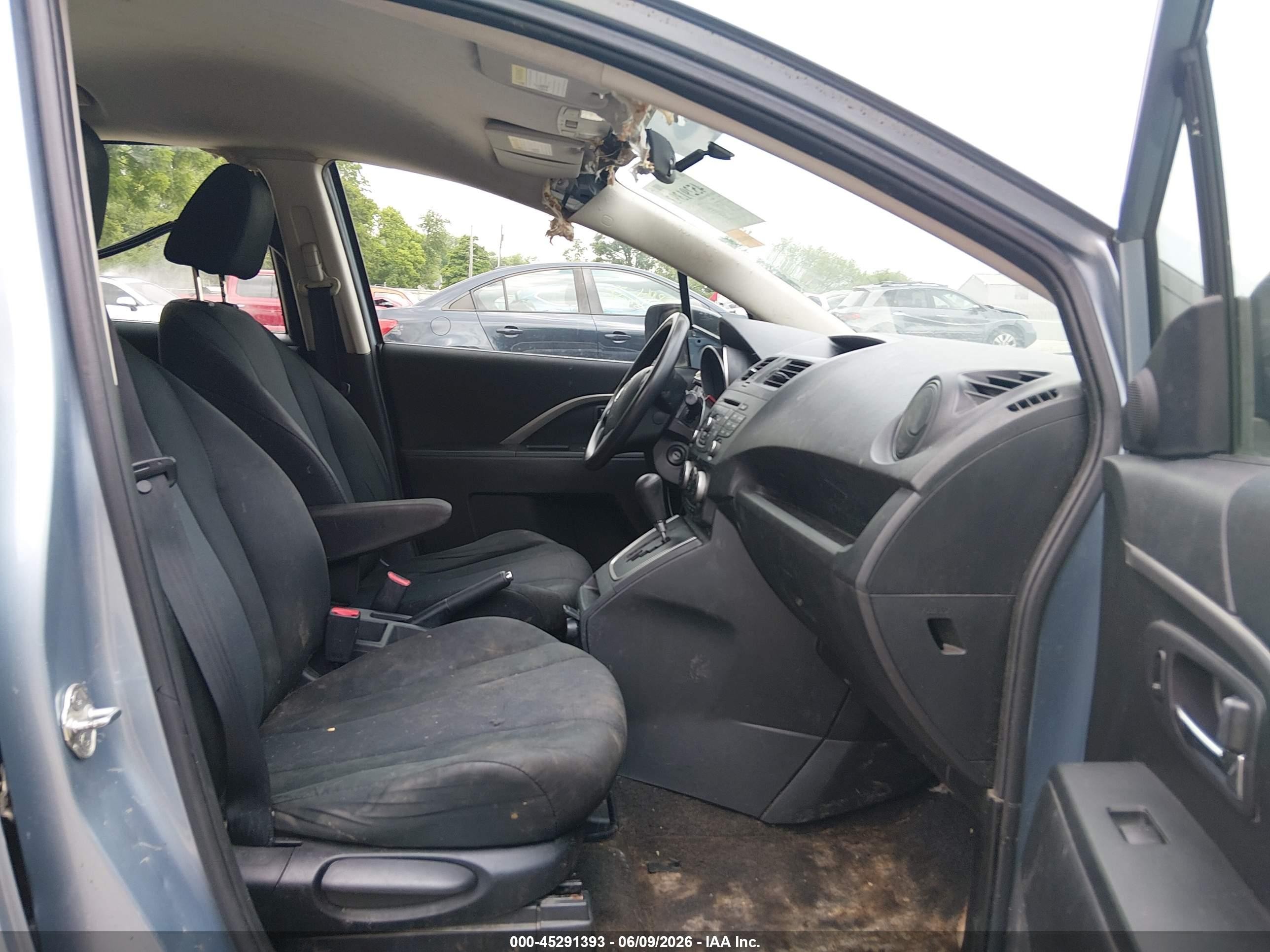 2013 Mazda Mazda5 Sport Light Blue vin: JM1CW2BL4D0161665